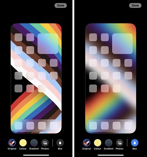 iOS 16 Stock Wallpaper - Black - Dark - Wallpapers Central