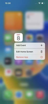 remove calendars app