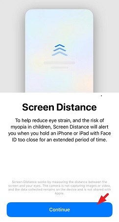 screen time distance