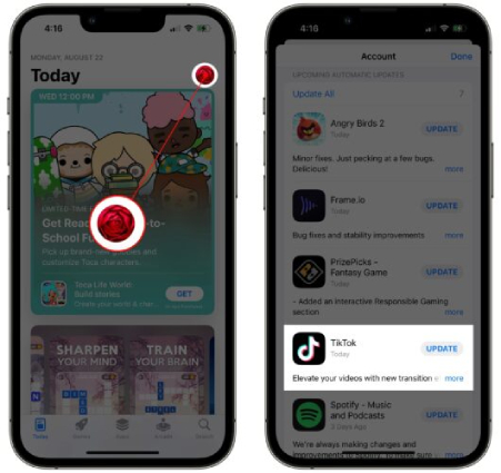 ios 16 tiktok keeps crasing - update tiktok on iphone