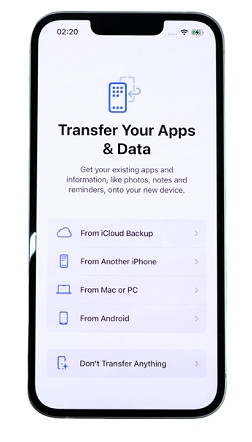 page applications et données ios 17