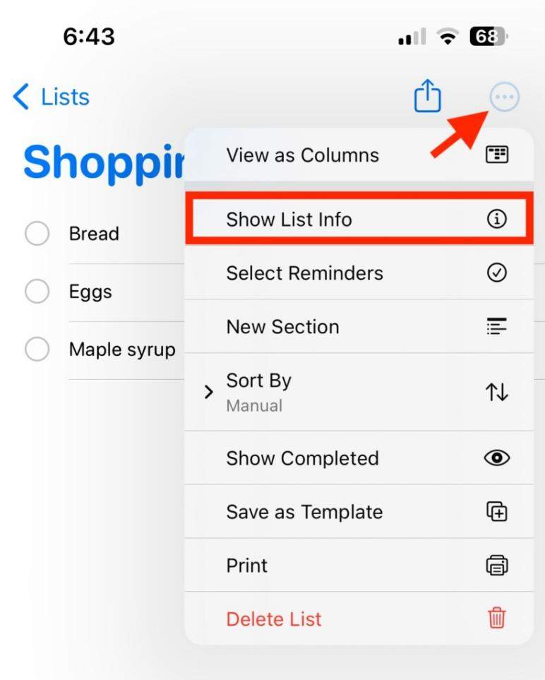 Fix iOS 17/18 Grocery List Not Working [Auto Sorting]