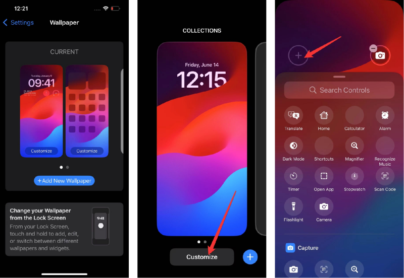 ios 18 customize lock screen