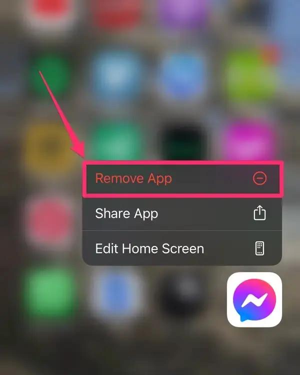 remove app