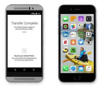 transfer from android to ios