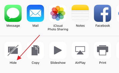 How to Hide Photos on iPhone