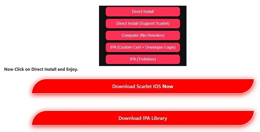 Scarlet: How to Download and Install on iPhone and iPad