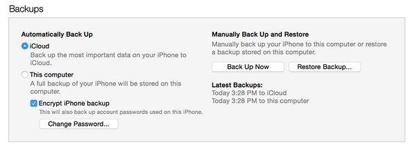 how to backup iphone to icloud on ios 9
