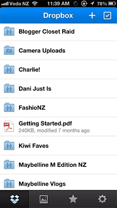 dropbox iphone