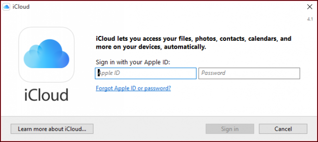 how to download photos from icloud to pc using windows 10