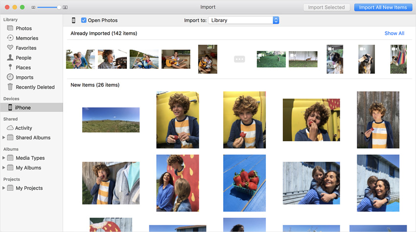 import photo mac