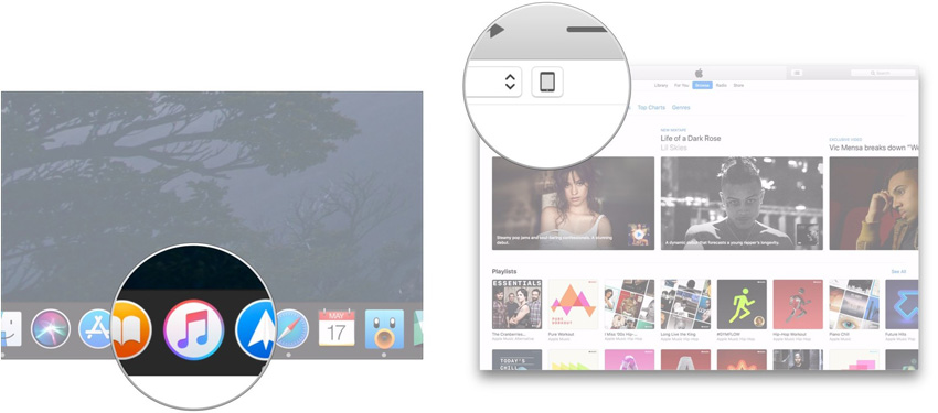 ipad itunes data transfer screens 1