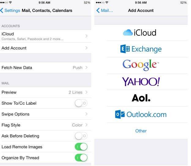 Syncing gmail contacts to icloud