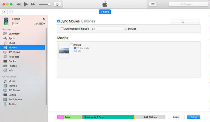 how to put video on iPhone using itunes
