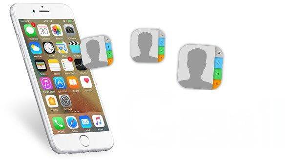 sync contacts between iphones