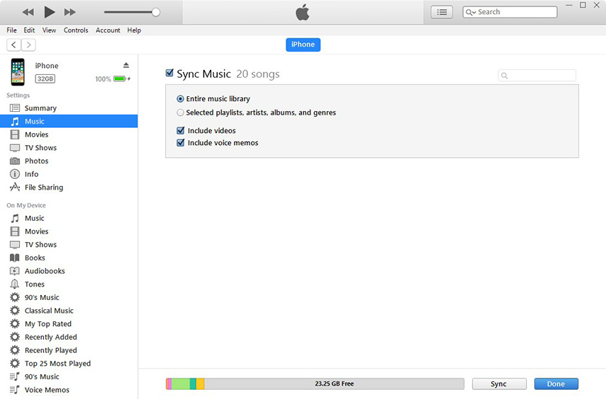 how to add voice memos to itunes