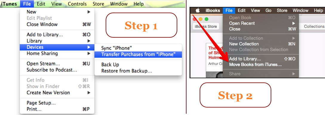 how transfer photos iphone to macbook