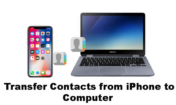 transfer contact from iphone to computer