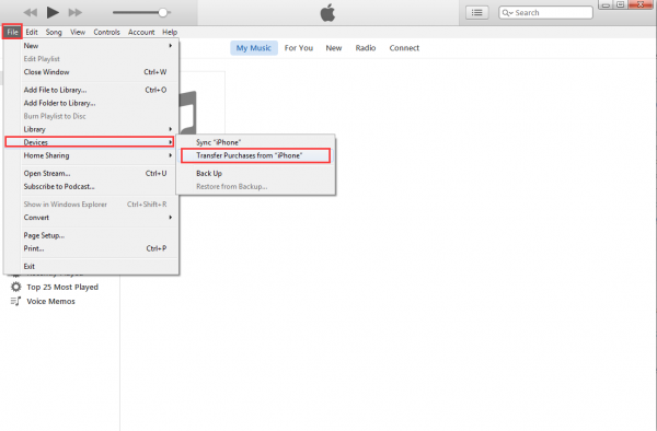 how to download all purchased music on itunes