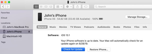 updating icloud settings stuck on ipad