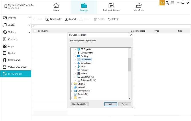 transfer data from ipad to ipad