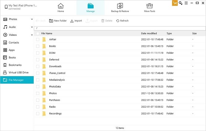 transfer data from ipad to ipad