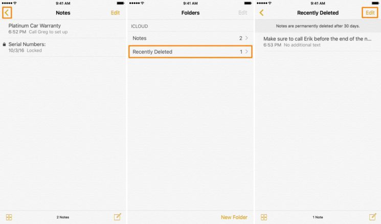 Top 4 Ways to Recover Deleted Notes on iPad