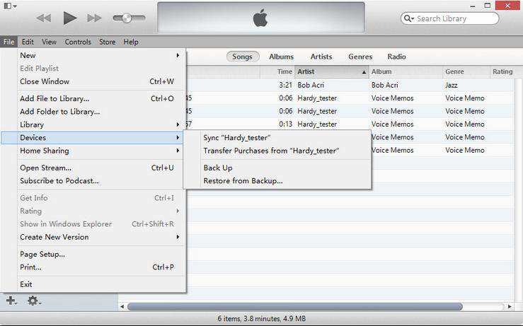 restore ipad 4 from backup