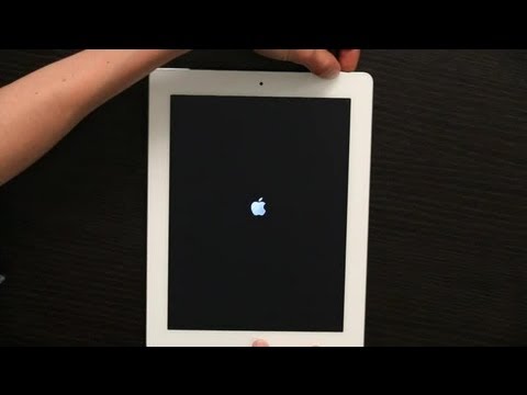 turn on ipad