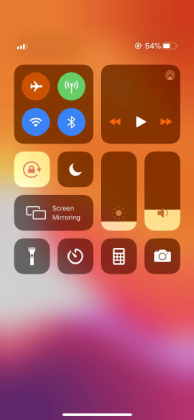 open control center