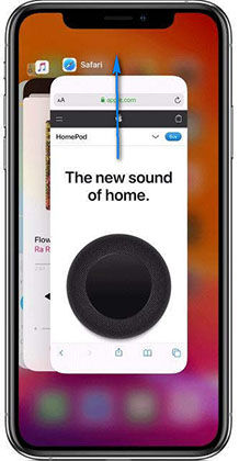 force close an app on iphone