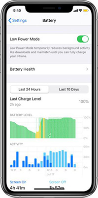 open low power mode