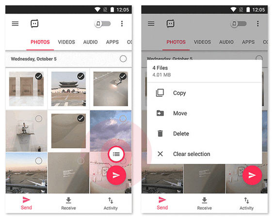 transfer contacts from android to iphone