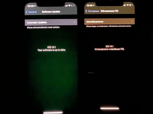 iPhone 12 oled screen issue