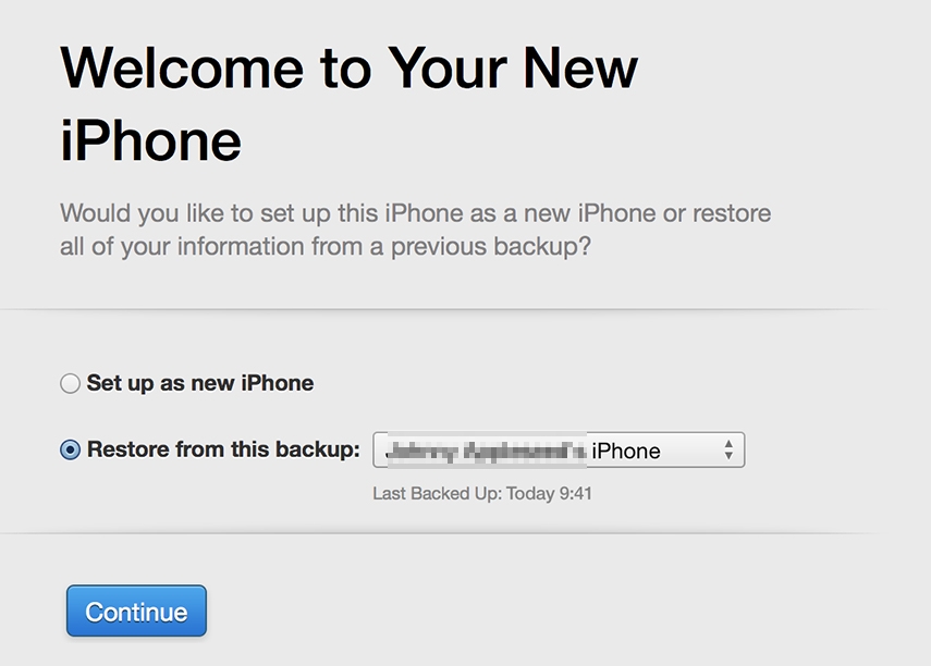 how to set up iphone 13