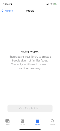 people album not populating