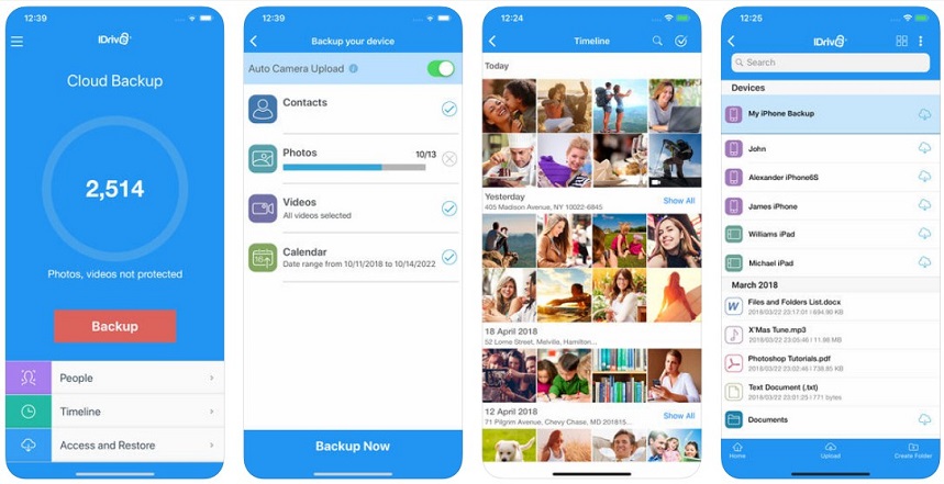 idrive online backup app