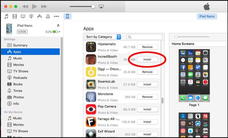 itunes computer apps