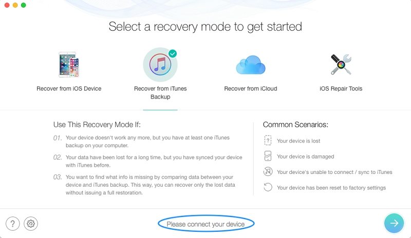 iphone backup password recovery mac