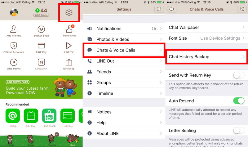 How To Backup And Restore Line Chat History On Iphone Ipad