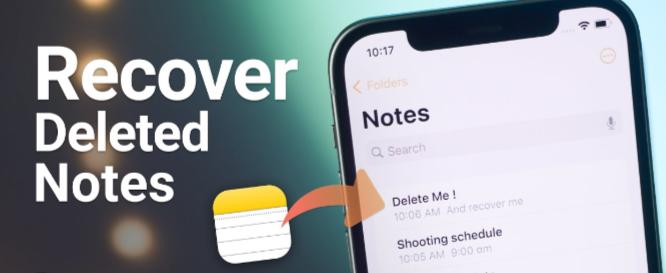  best way to recover permanently deleted notes iphone