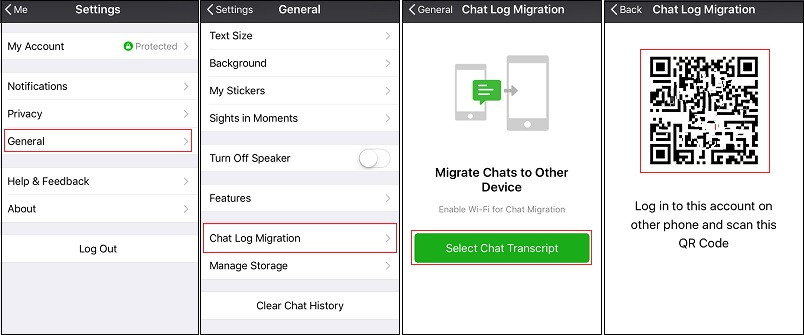 chat log migration