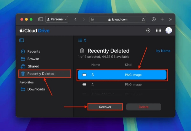 check icloud.com