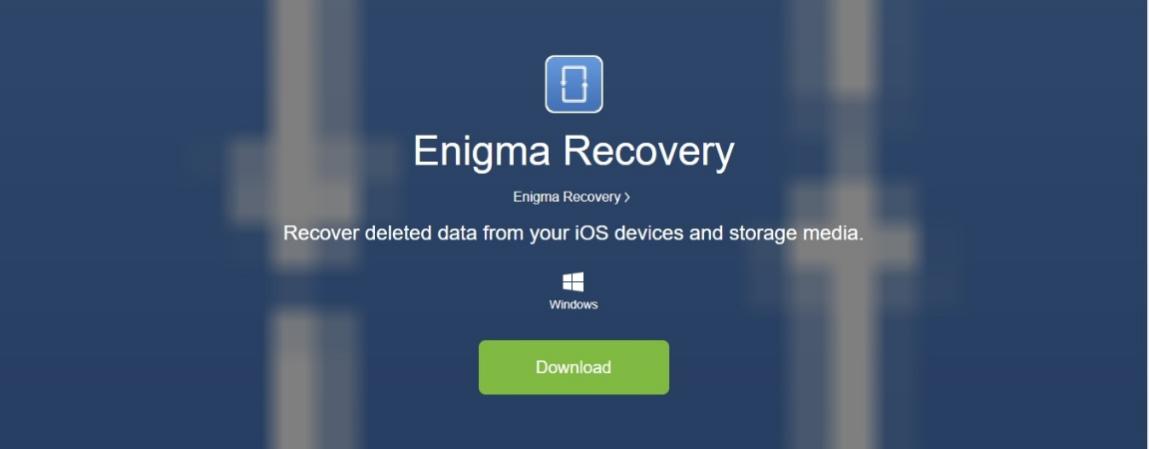 enigma recovery tool interface 