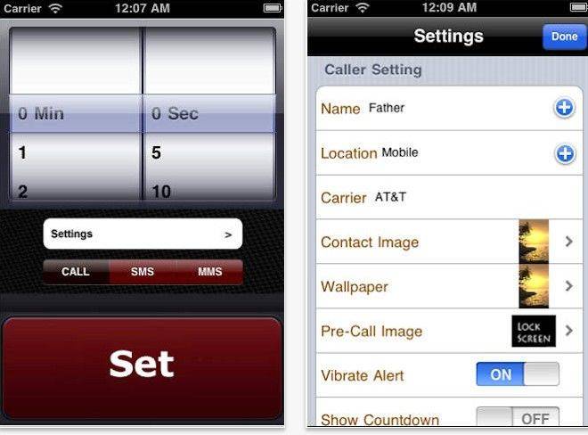 best ios fake call app