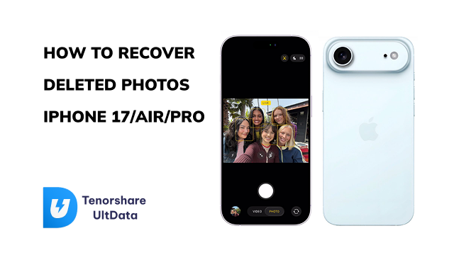 how to recover deleted photos on iphone 17