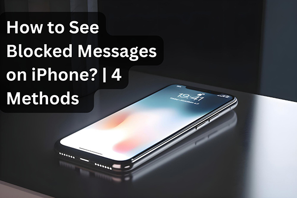 how to see blocked messages on iphone