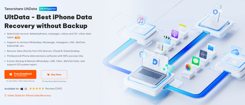 ultdata iphone data recovery
