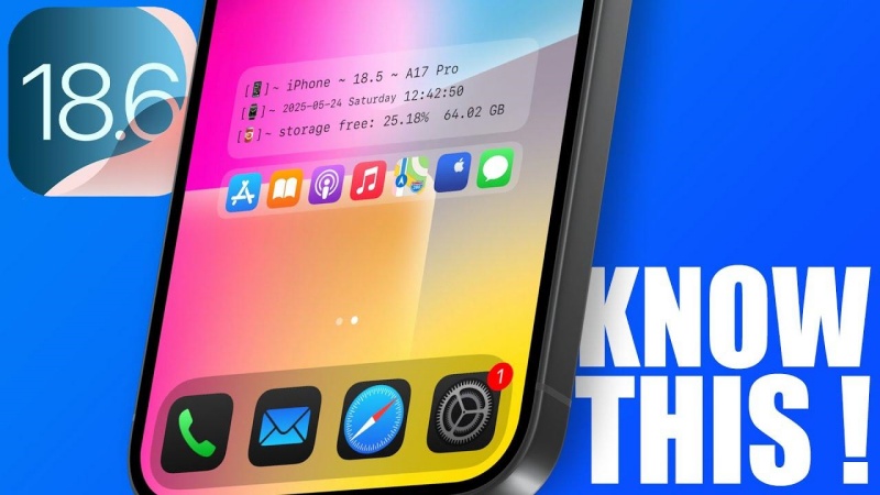 ios 18.6 new updates