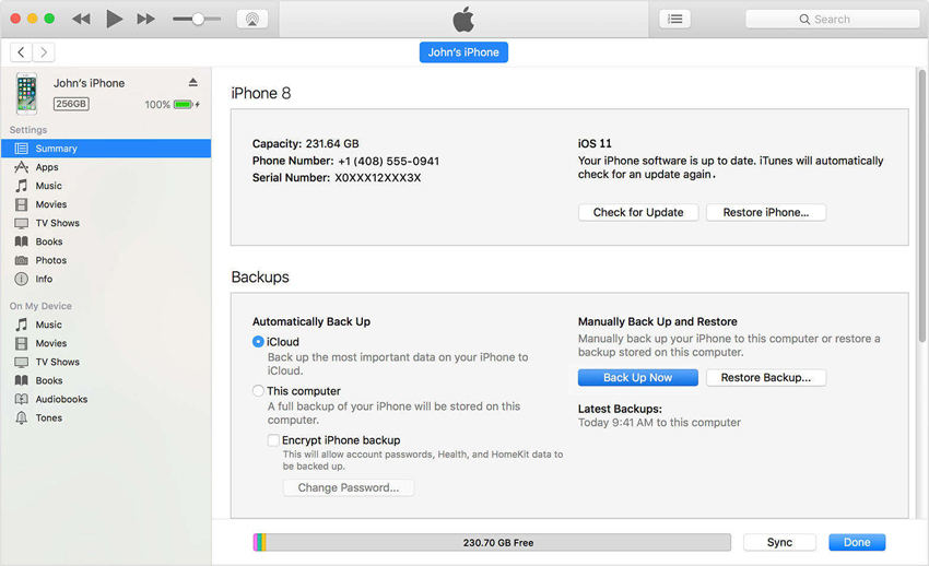 itunes online para restaurar iphone